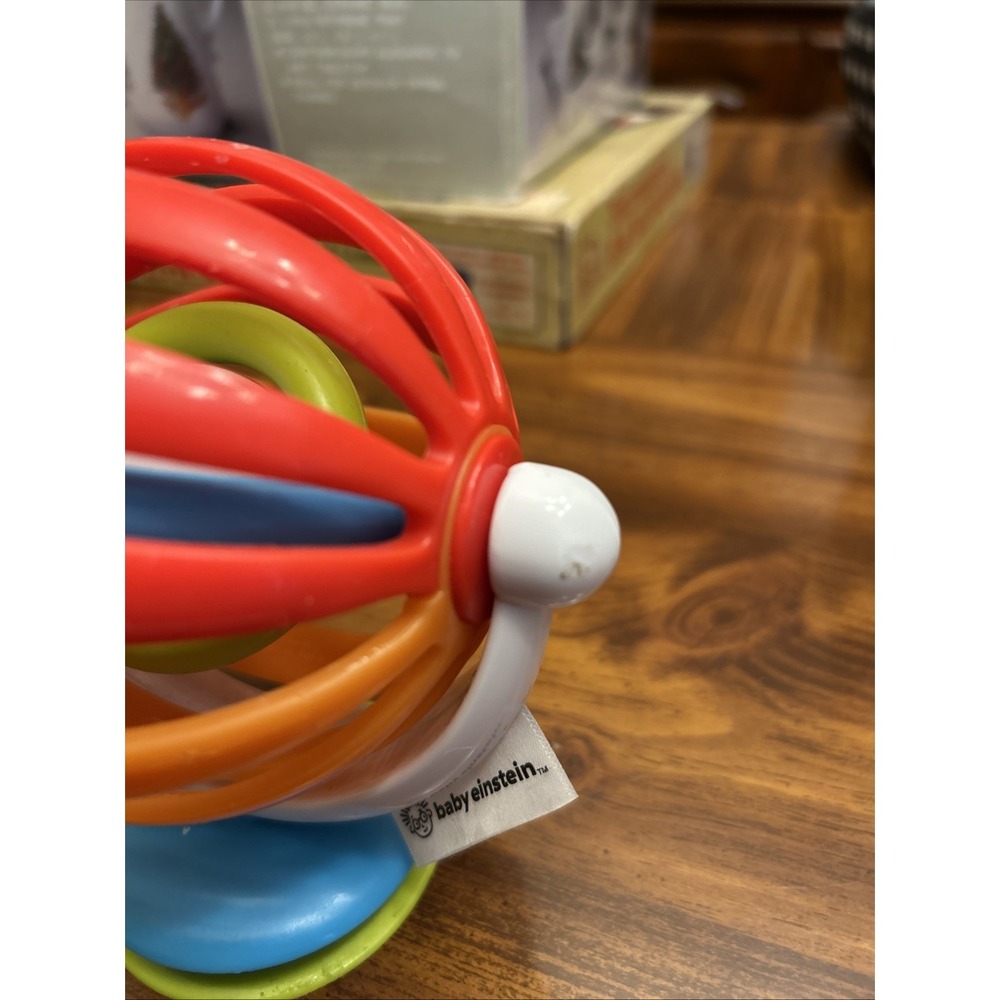 Baby Einstein Sticky Spinner Suction Cup Rattle Activity Toy - Picture 3 of 4